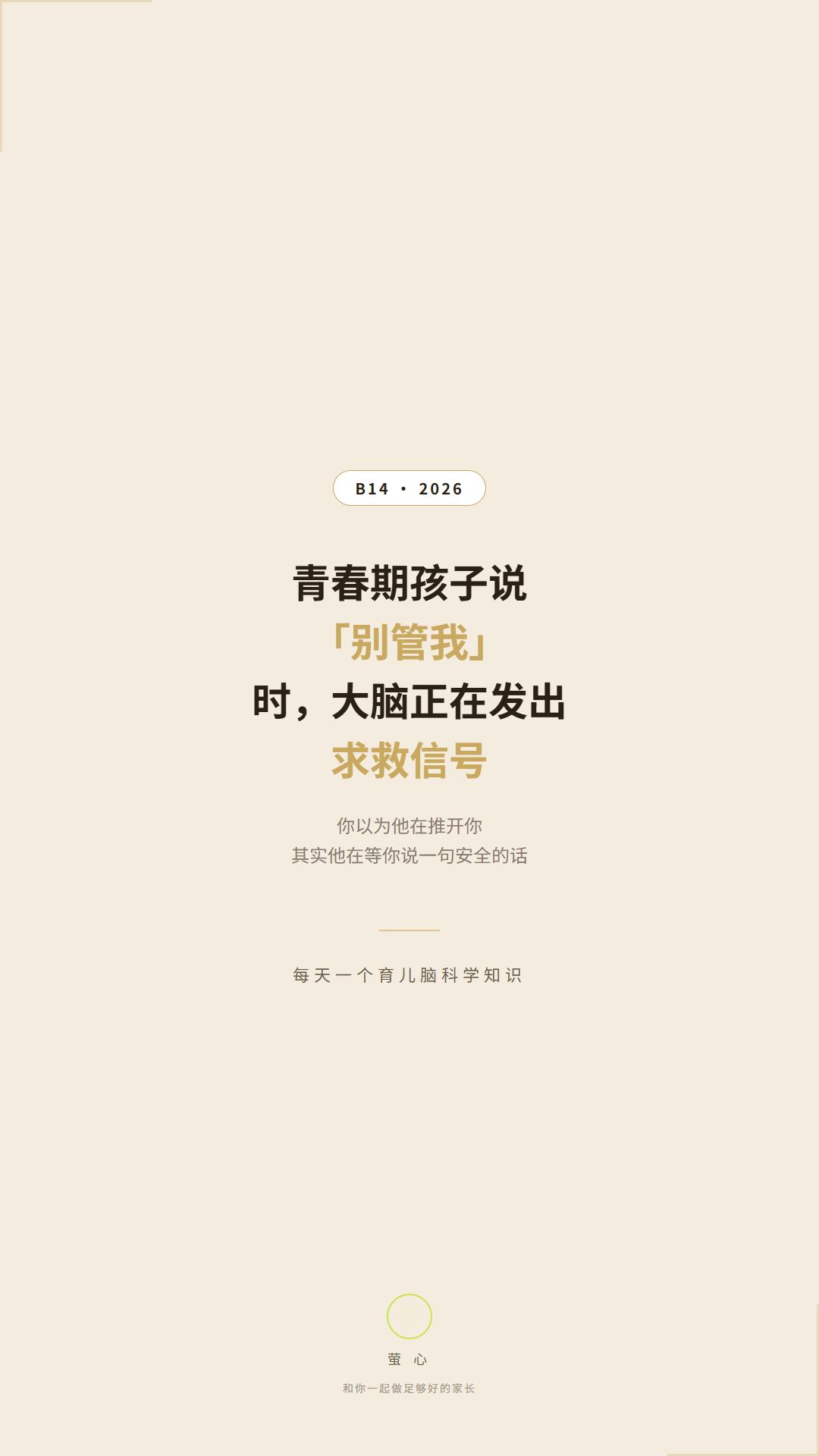 B14 封面海报