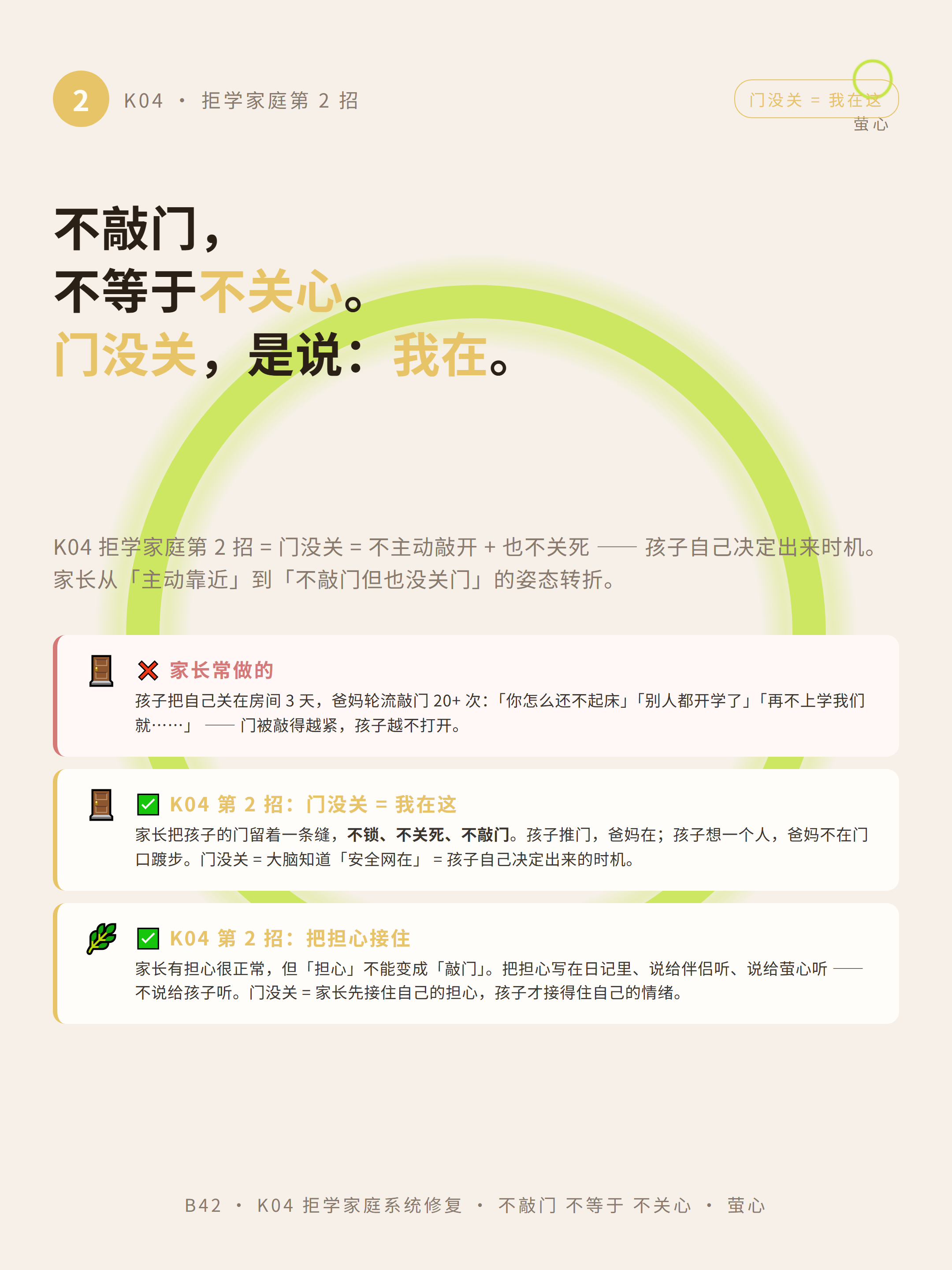 门没关