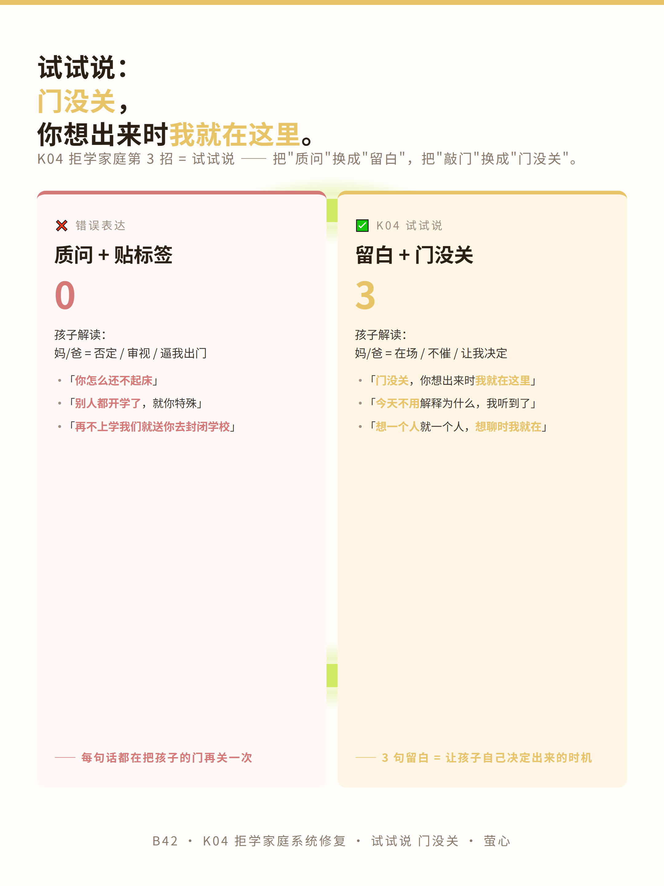 3 句教话